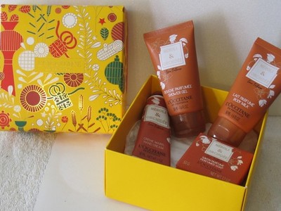 L'Occitane Limited Edition Eau Intense Neroli & Orchidee 4 Piece Gift Set Travel