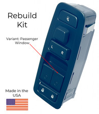 Window Switch Repair Kit | Kenworth & Peterbilt  P21-1049-1202 and Q27-6081-1203