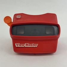 Vintage View Master 3D Viewer Red Classic Viewmaster Toy Slide Viewer