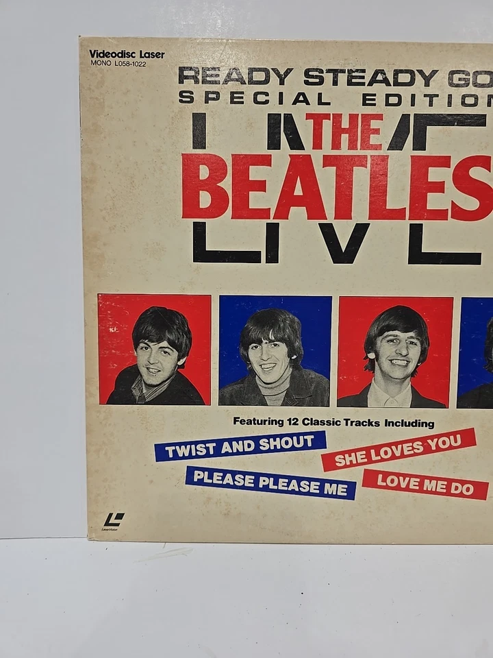 12" LaserDisc - the Beatles Ready Steady Go! Special Edition MADE IN JAPAN MINT - Image 2 of 4
