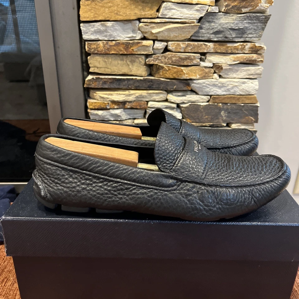 Prada Milano Branded Luxury Shoes! Size 9.5 D EU & 10: 5D US - Image 4 of 4