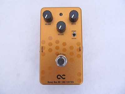 One Control HONEY BEE OD Gitarrenpedal Analog Overdrive Ready Hervorragend