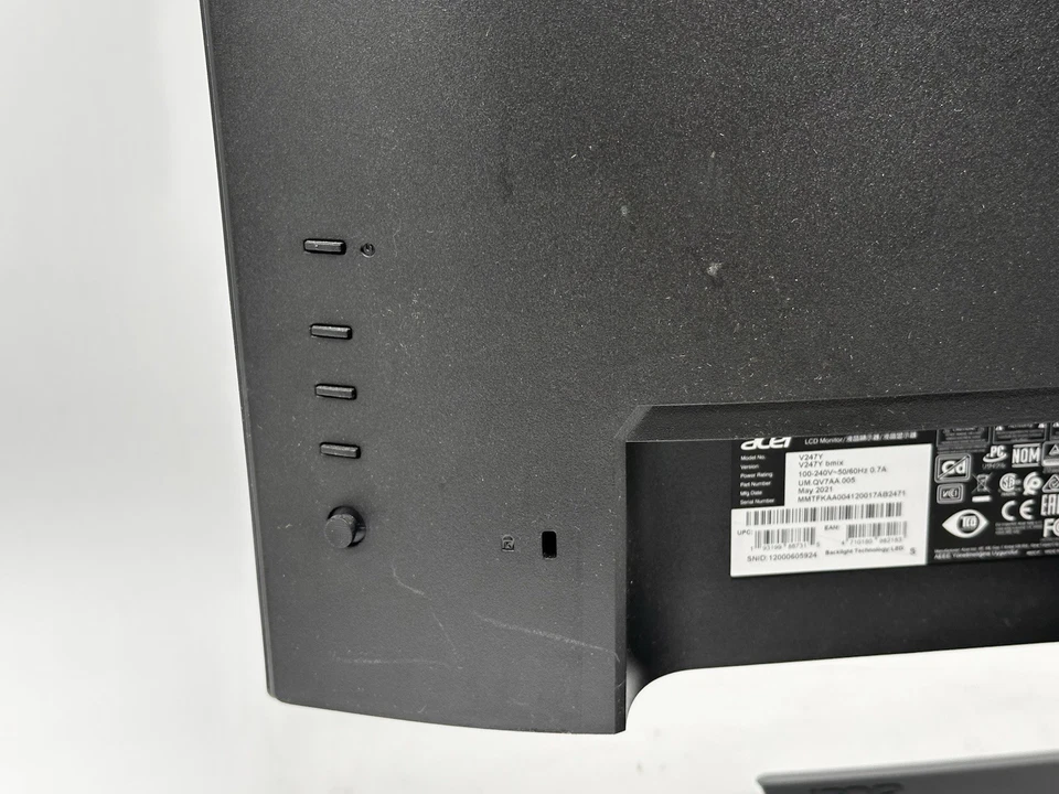 Acer V247Y bmix 23.8" IPS LED Monitor - w/Stand & Charger - Image 4 of 4