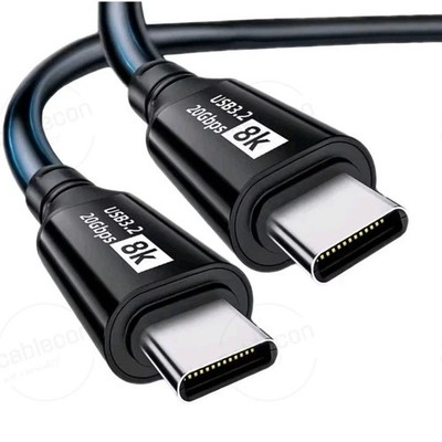 USB-C 3.2 gen2 Ladekabel Datenkabel Typ-C Kabel PD 100W Laptop Schnellladekabel