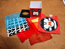 Disney Baby Mickey And Minnie Sensory Tissue Box Toy Development Play Contrast