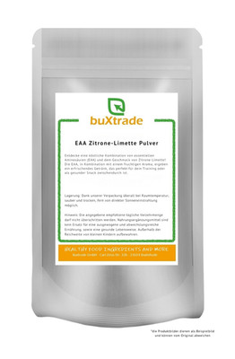 10 x 500 g EAA mit Zitrone-Limetten | Aminosäuren | Buxtrade | Nahrungsergänzung