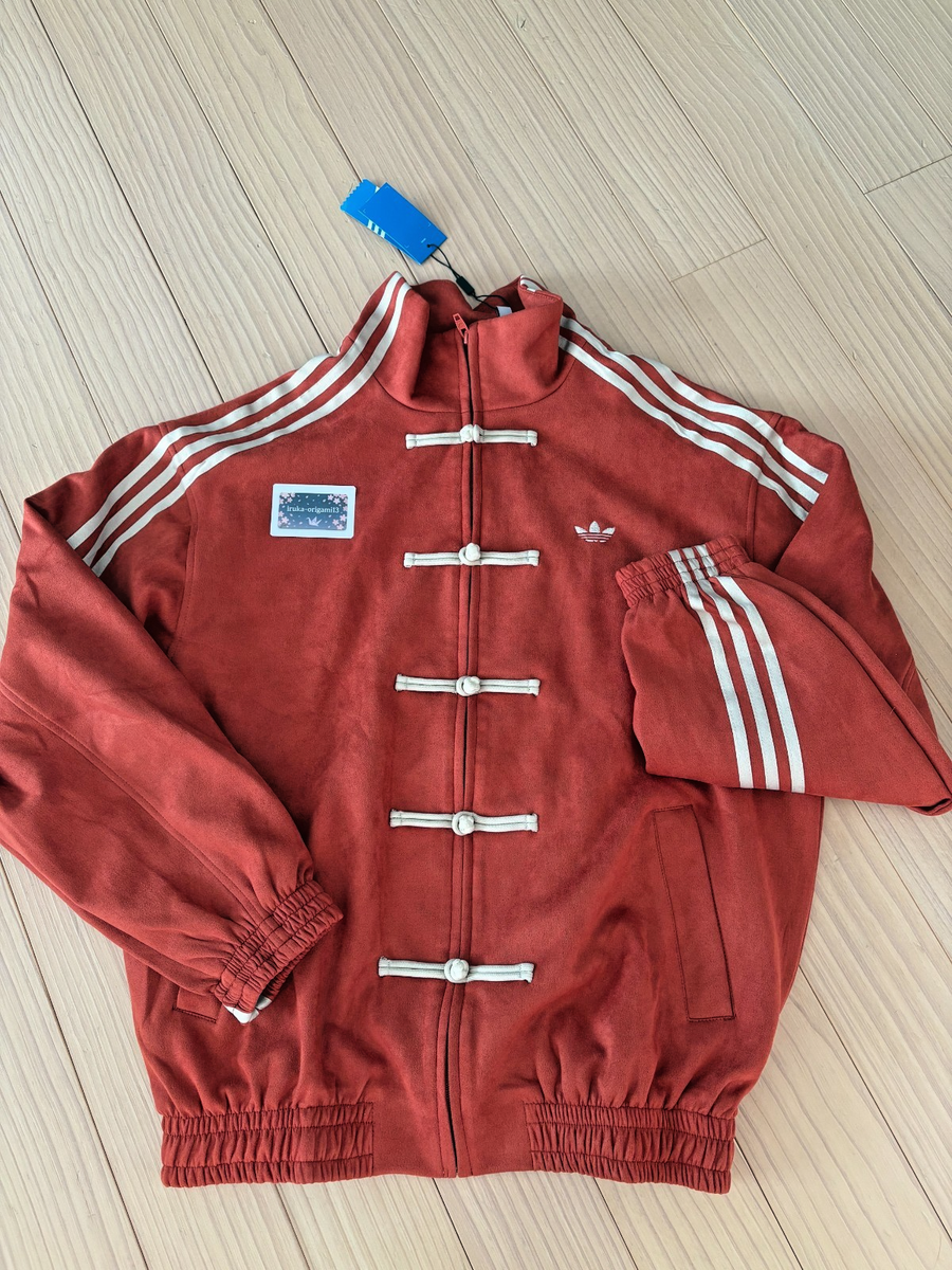adidasアディダス 中国限定 蛇年トラックジャケットダー レッド XL1l Adidas Chinese New Year Snake Track Jacket China Exclusive Red
