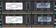 512MB 2x256MB DDR-400 INFINEON Memory KIT PC3200 HYS64D32300GU-5-C HP 326667-041