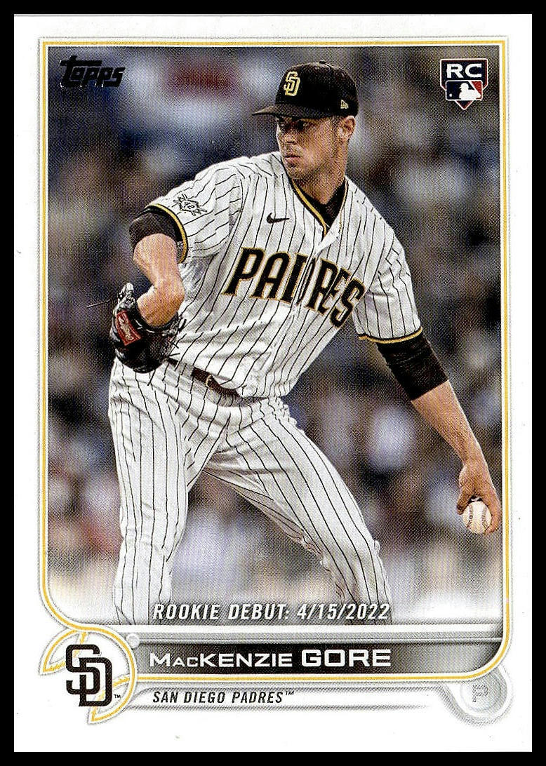 2022 Topps Update #US294 MacKenzie Gore