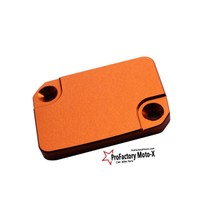 Billet Front Brake Reservoir Cover Cap Ktm Duke 125 200 2012-2013 Orange on sale Billet Front Brake Reservoir Cover Cap Ktm Duke 125 200 2012-2013 Orange on sale