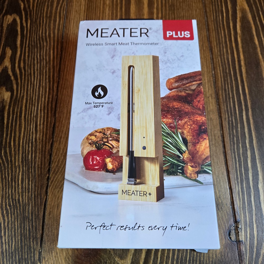 Wireless Meat Thermometer Meater Plus Digital Extended Bluetooth Traeger NIB