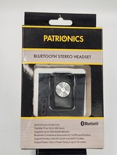 patrionics bluetooth stereo headset, 5279194 NIB