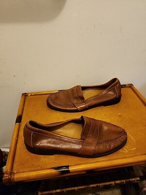 Cole Haan 01462 Douglas Men Brown Leather Penny Loafer Shoe  display picture 2