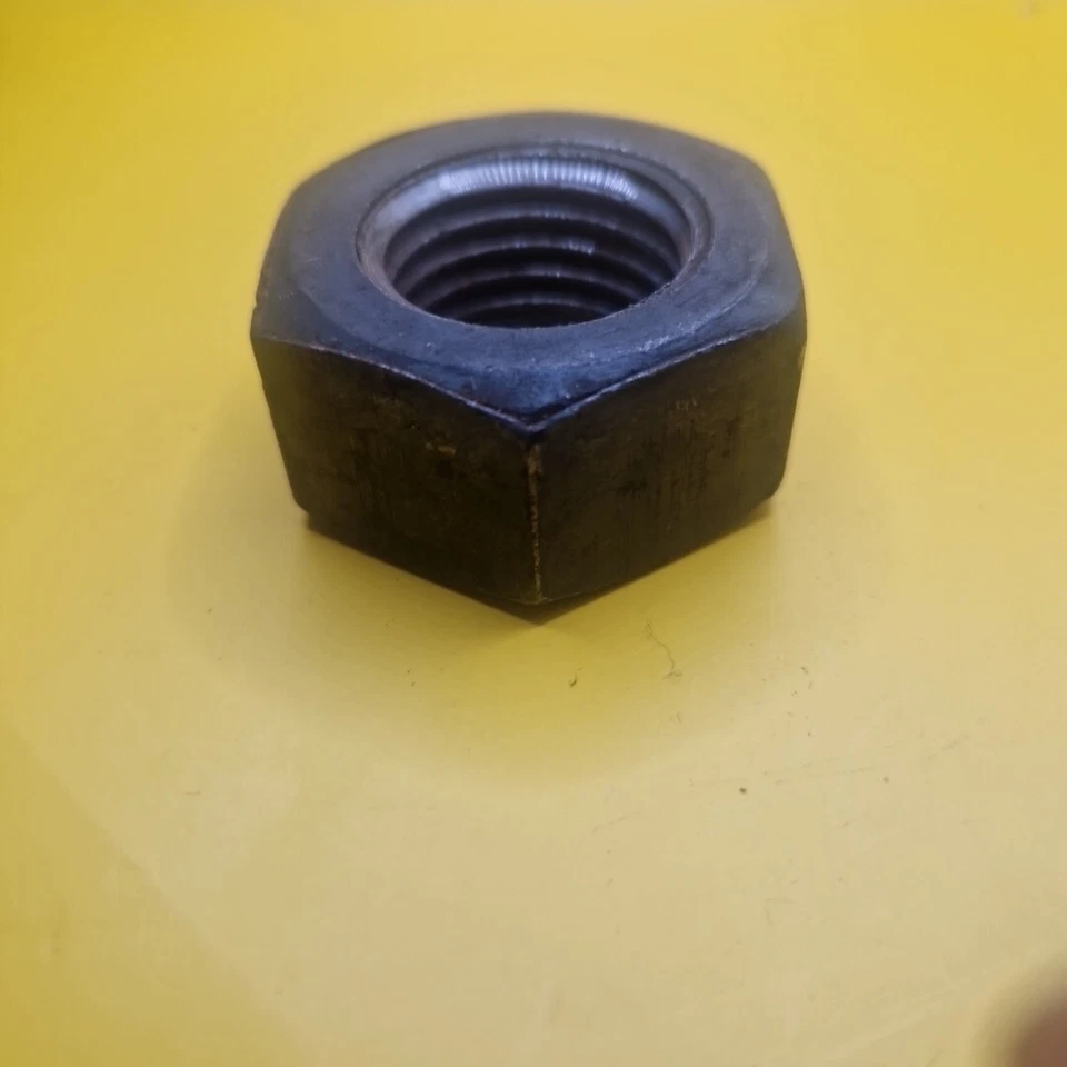 4x Antik Sechskantmutter M30 DIN 555 Oldtimer Mutter Oldtimer Eisenware DDR - Bild 3 von 4