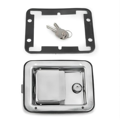 Truck Tool Box Latches Replacement StainlessSteel Paddles Lock Handle with Key