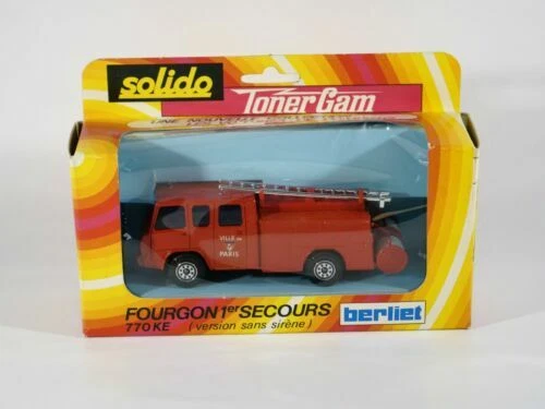 Fourgons miniatures Solido 1:50
