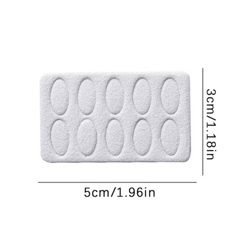 30Pcs Nail Cuticle Pusher Self-adhesive Sand Flake Trimming Nails Pre Polish - Picture 3 of 13