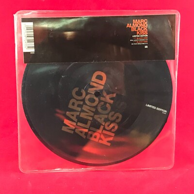 Marc Almond Black Kiss 1998 UK 7'' Picture Vinyl Picture Disc Single Soft Cell B