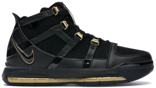 Nike Zoom LeBron 3 Retro 2018 Metallic Gold