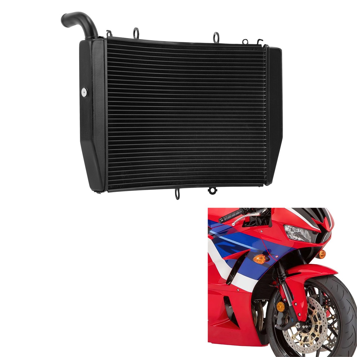 ラジエーター ホンダ CBR600RR CBR600 RR 2003-2006 オートバイアルミ