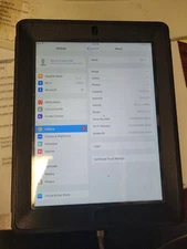 Apple iPad 4 Tab 4th Gen 16GB WiFi 9.7" MD510LL/A  Unlocked otterbox