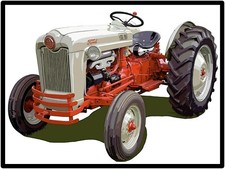 Ford Tractors New Metal Sign:  Golden Jubilee Model Large Size:  12 x 16"