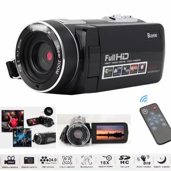 3.0" HD 24mp 1080p 18x Digital DV Camcorder Night Vision Video Recorder Camera for sale online