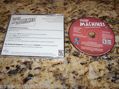 Crazy Machines The Wacky Contrations Game (PC) Game (Near Mint)