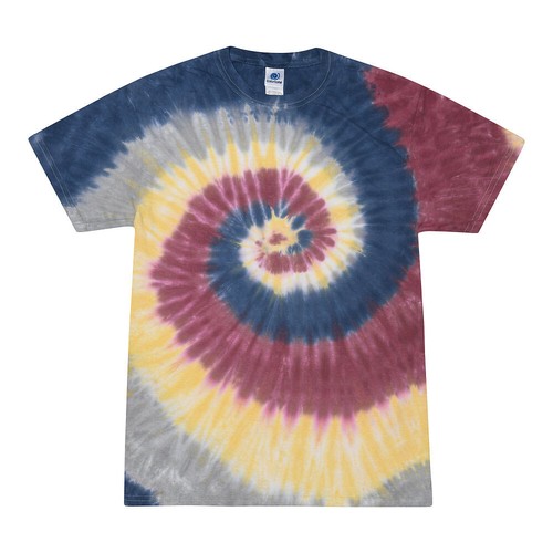 Tie Dye T-Shirts Multi-Color Adult Size 2XL XXL Cotton Colortone - Picture 7 of 57