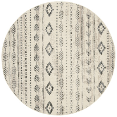 SAFAVIEH Marrakesh Collection MRK751A Ivory / Navy Rug