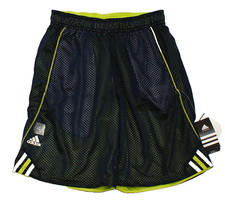 Adidas Men's S Blue Green Fully Lined Mesh Athletic Shorts