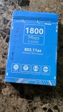 wifi 6 wireless usb adapter 1800 mbps 802.11ax dual band usb 3.0