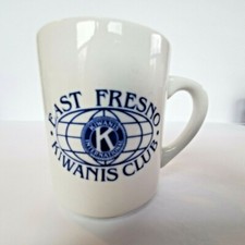 Kiwanis International Club of East Fresno CA Coffee Mug Fraternal Logo Tea Cup