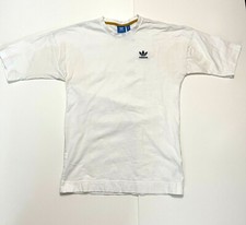 Adidas T Shirt Adult Mens Small White Short Sleeve