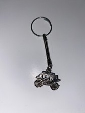 Vintage Wells Fargo Bank Stagecoach Banking Keychain