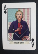 Liberty The Woman Cards Deck Of Playing Card Hillary Clinton Ace Spades