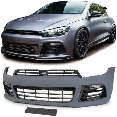 PARE-CHOCS AVANT POUR VW SCIROCCO 08-17 R20 LOOK NEW BUMPER SPOILER - Photo 1/4