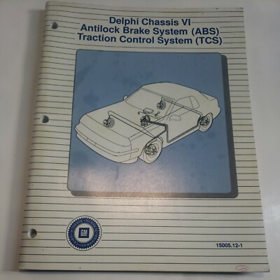 1995 GM Delphi Chassis VI ABS TCS System Service Repair Manual