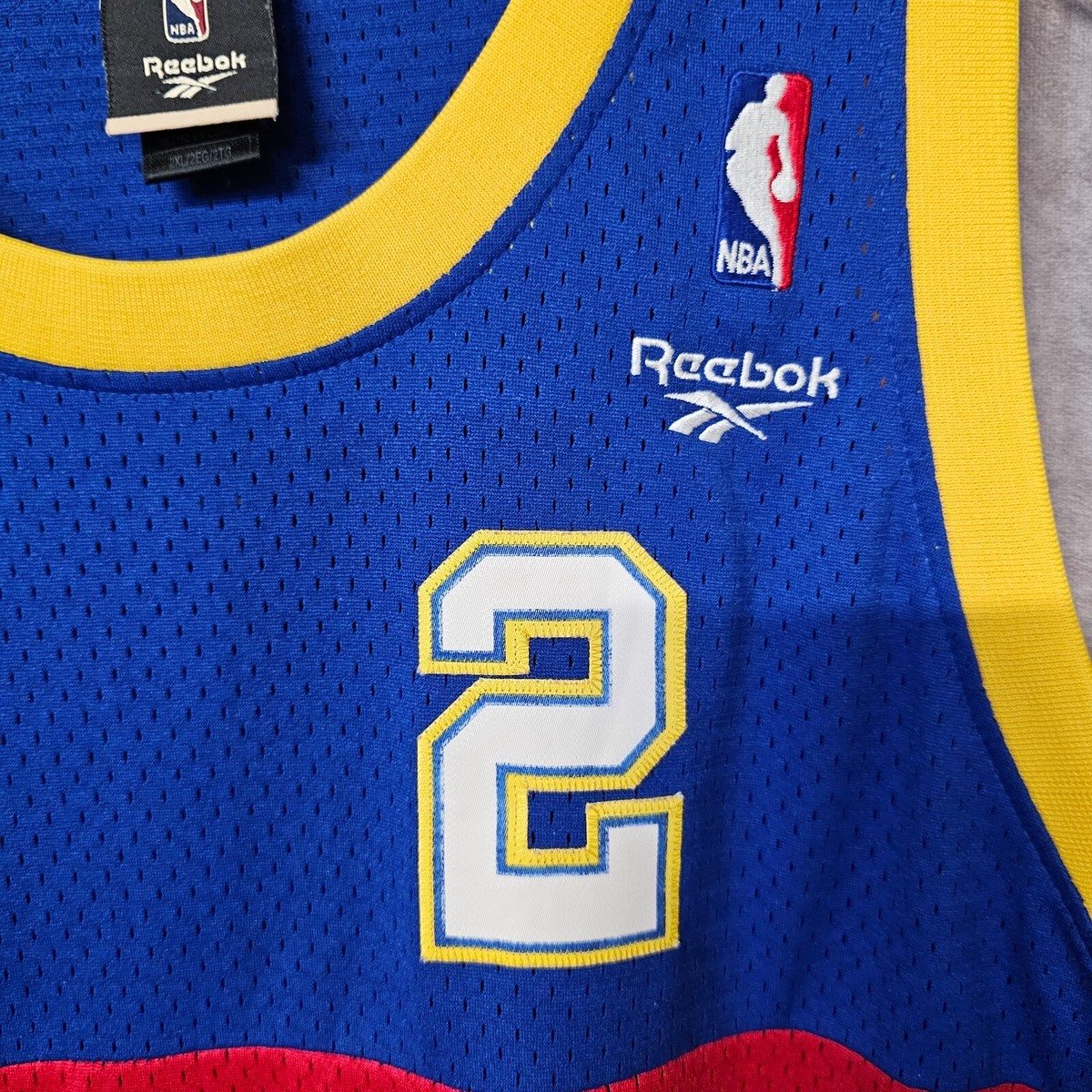 Vintage Reebok HWC NBA Denver Nuggets Alex English 2