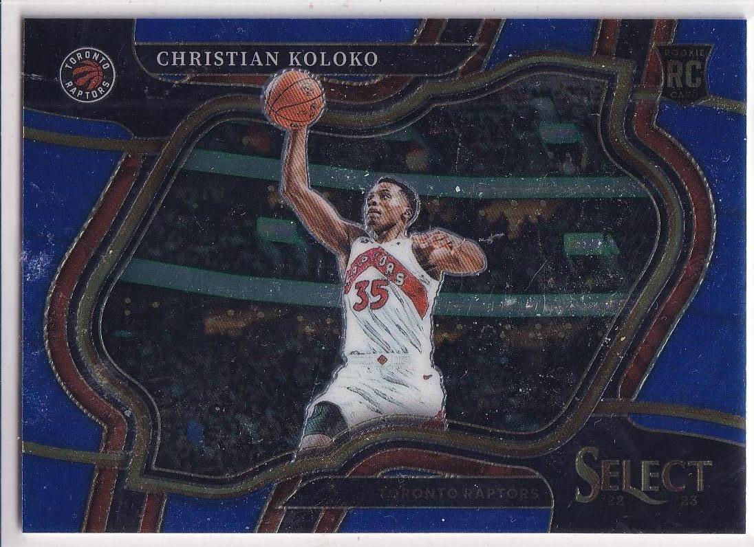 2022-23 Panini Select #297 Christian Koloko