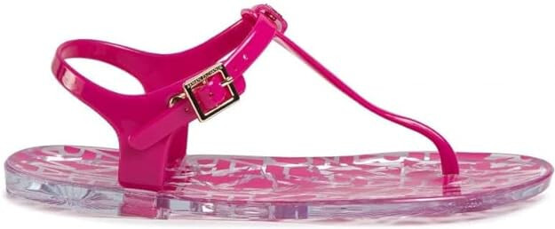 AX Armani Exchange Вьетнамки с прозрачным логотипом и текстом на ремешке с пряжкой Сандалии на плоской подошве 8 долларов США 8990₽