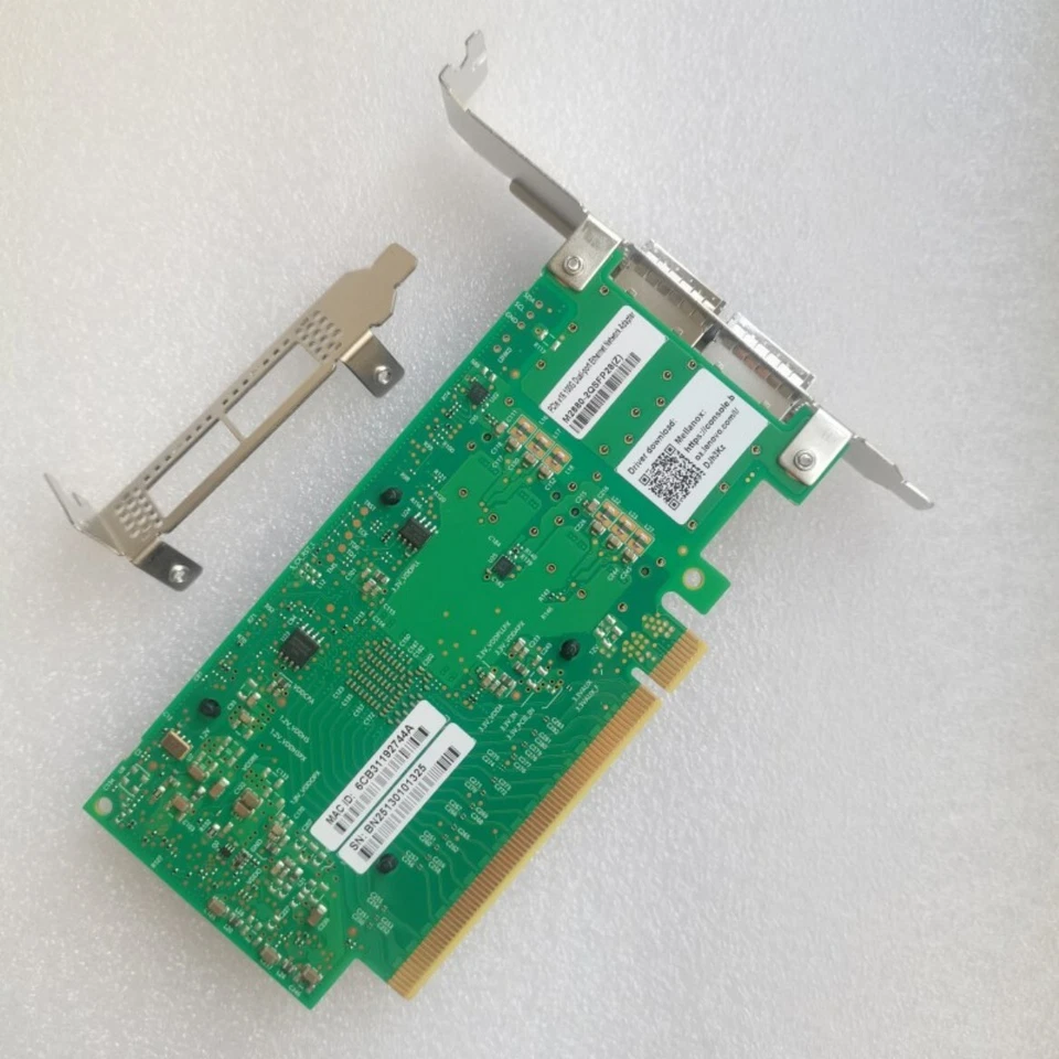 PCIe x16 dual port 100G QSFP28 Ethernet network adapter - Image 4 of 4