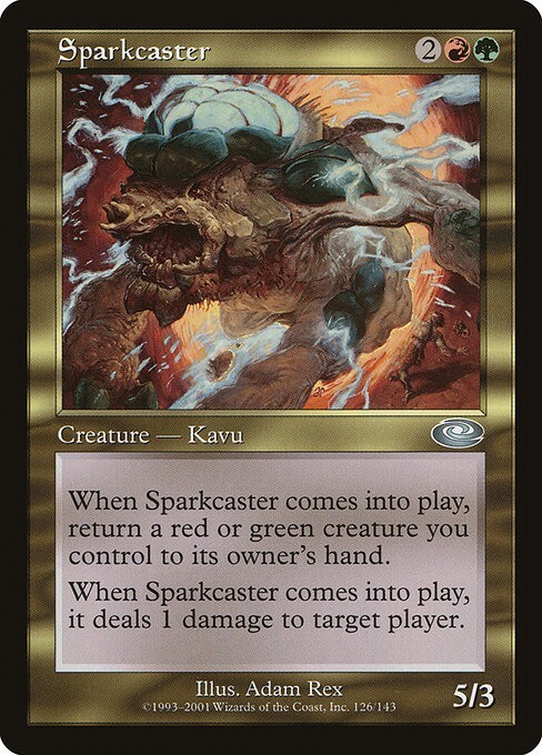 MTG Planeshift --- SPARKCASTER --- Uncommon! NM! Magic the Gathering!