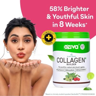 Plant Based Collagen Builder (250gm) Youthful Radiant Skin with Biotin ,VitaminC
