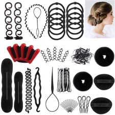 Winkeyes Hair Styling Set - DIY Hair Braiding Tool Kit with Hair Modelling Acces