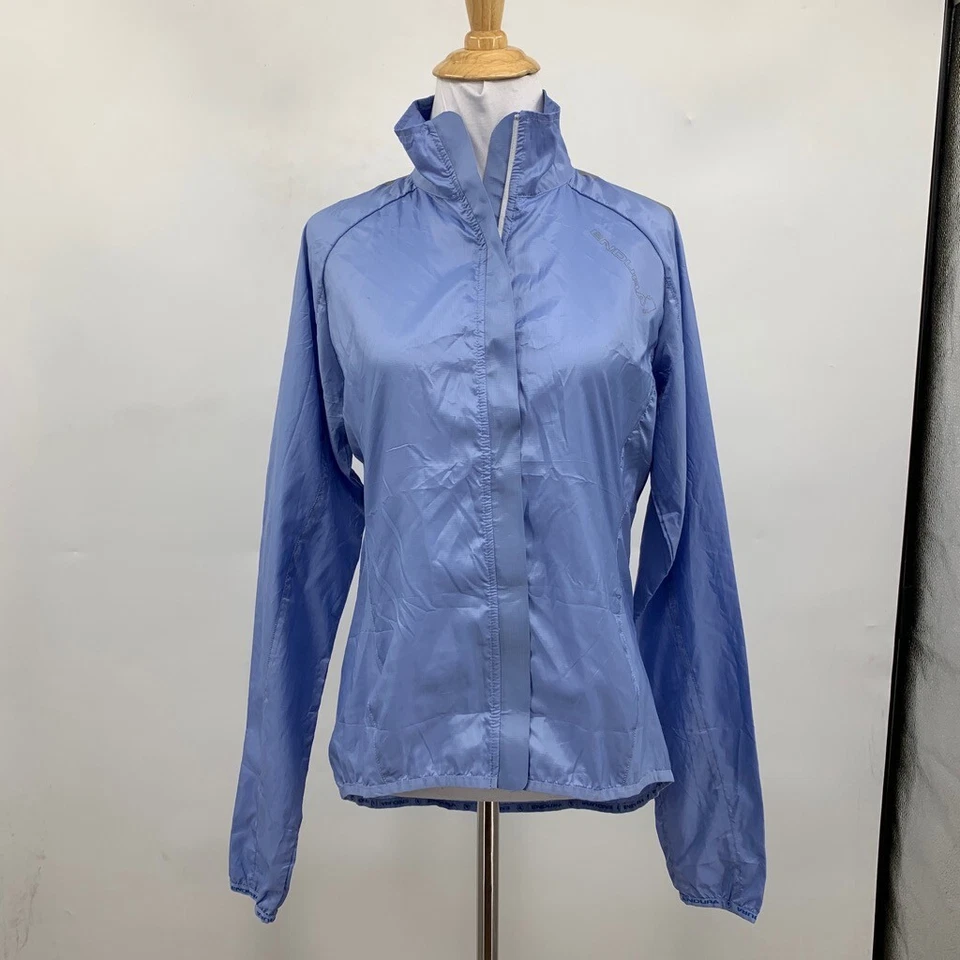 Chaqueta Endura Pakajak Mujer Pequeña Periwinkle Ultra Ligera Windstopper Shell Foto 2 de 4