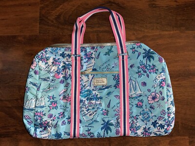 Lilly Pulitzer Borrone Viaggio Florida – Borsa Weekender Multicolore, Nuova Con Etichette - Foto 5
