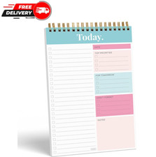 Daily Planner Notepad 52 Pages Undated To Do List Productivity Task Organizer Te