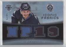 2015-16 Upper Deck Ultimate Collection Iconic Fabrics 53/65 Nicolas Petan 01ks