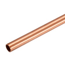 12mm OD x 1mm Wall Thickness x 300mm 11.8" Length Copper Round Tube 